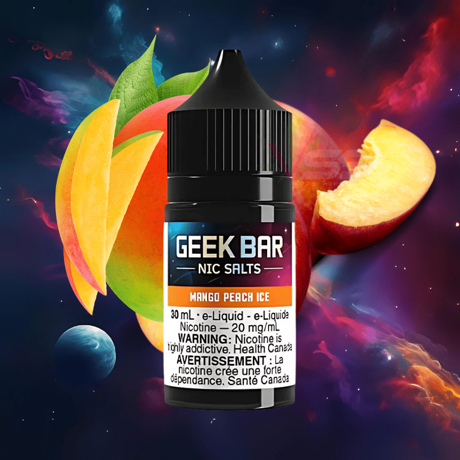 Geek Bar Nic Salt-Mango Peach Ice 20mg Vape Superstore  Saskatchewan Canada
