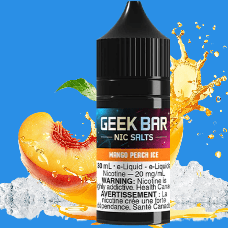 Geek Bar Nic Salt-Mango Peach Ice 20mg Vape Superstore  Saskatchewan Canada