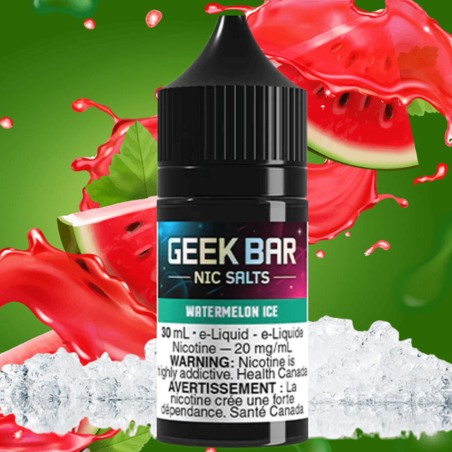 Geek Bar Nic Salt-Watermelon Ice 20mg Vape Superstore  Saskatchewan Canada