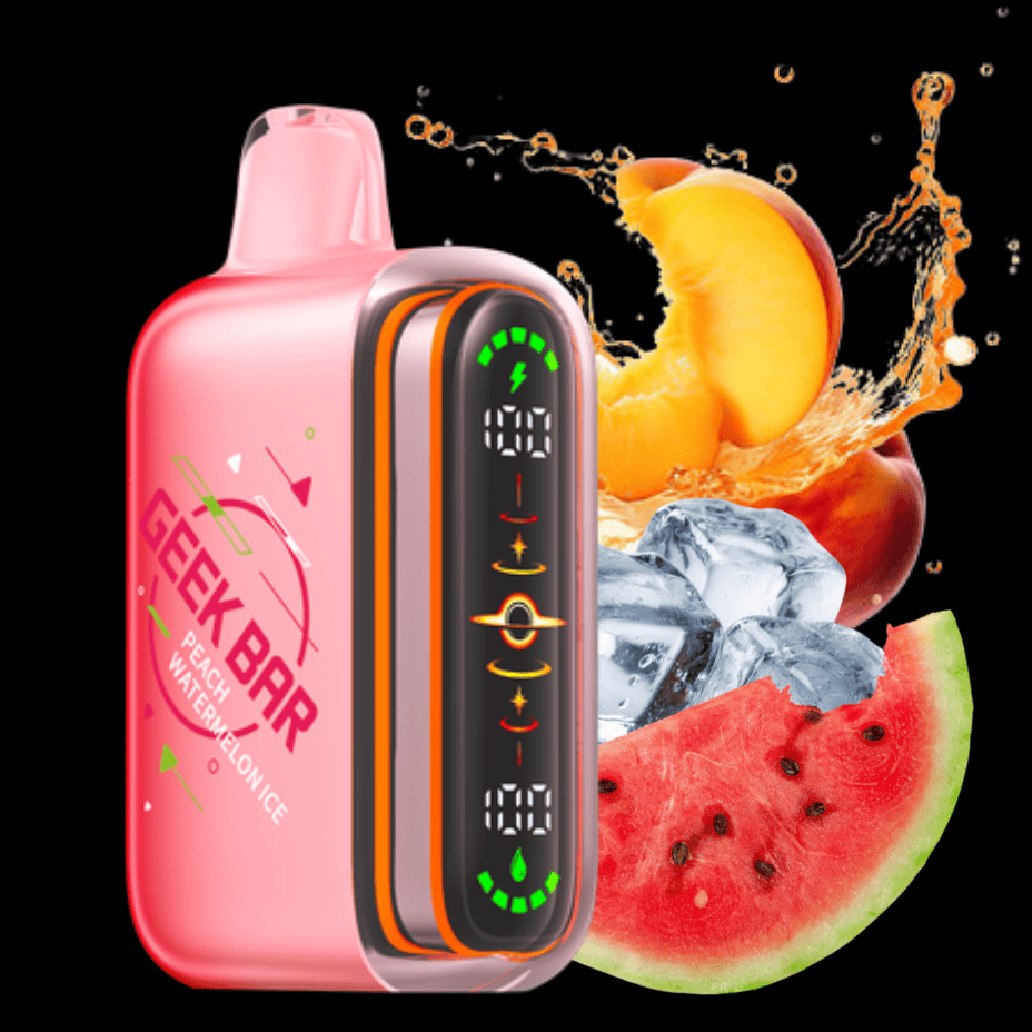 Geek Bar Pulse 2 80K Disposable Vape - Peach Watermelon Ice 20mL / 80000 Puffs / 20mg/mL Vape Superstore  Saskatchewan Canada