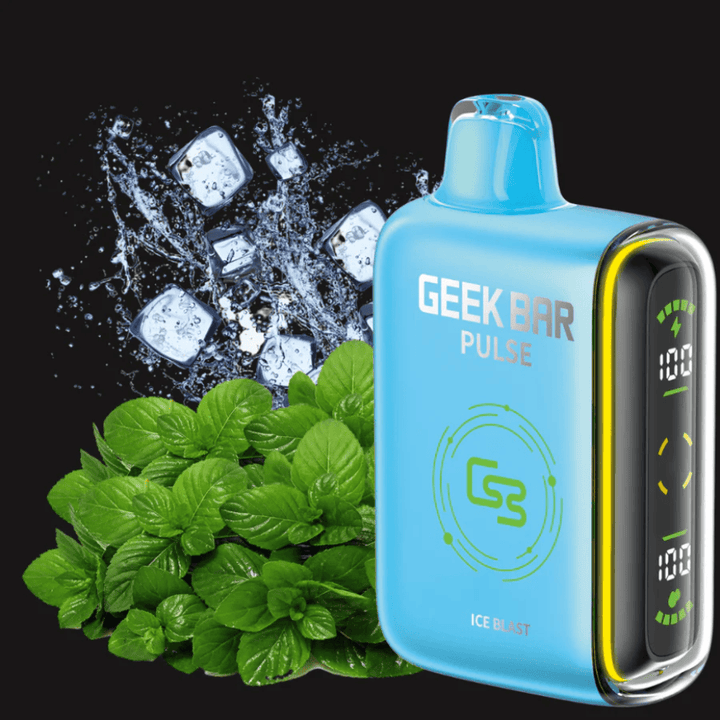 Geek Bar Pulse 9000 Disposable Vape - Ice Blast 20mg / 16mL / 9000 Puffs Vape Superstore  Saskatchewan Canada
