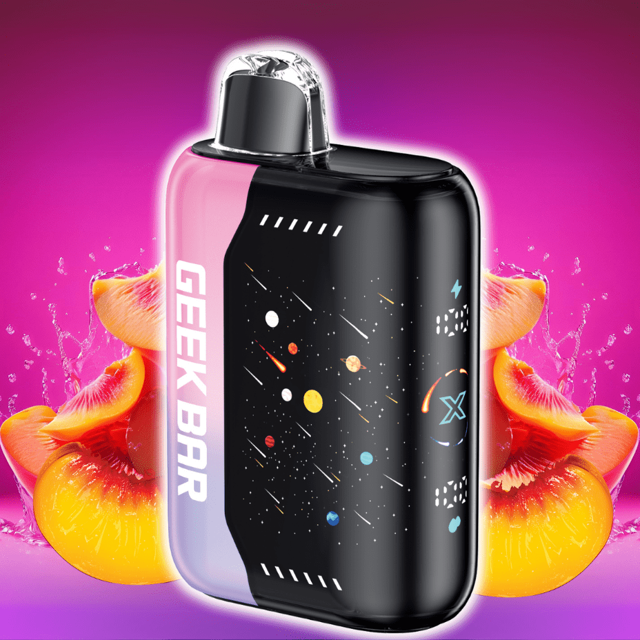 Geek Bar Pulse X 25K Disposable Vape - Sour Peach Ice 25000 Puffs / 20mg Vape Superstore  Saskatchewan Canada