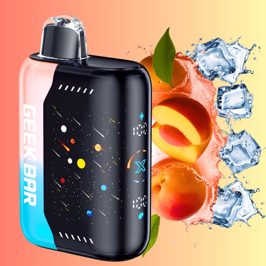 Geek Bar Pulse X 25K Disposable Vape - Sour Peach Ice 25000 Puffs / 20mg Vape Superstore  Saskatchewan Canada