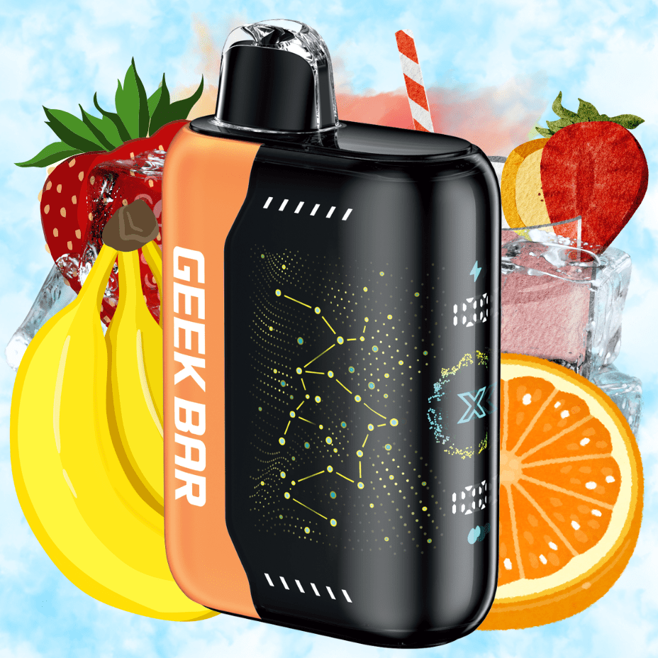 Geek Bar Pulse X 25K Disposable Vape - Strawnana Orange Ice 20mg / 25000 Vape Superstore  Saskatchewan Canada