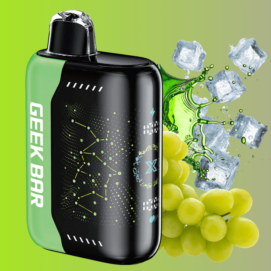 Geek Bar Pulse X 25K Disposable Vape - White Grape Ice 20mg Vape Superstore  Saskatchewan Canada