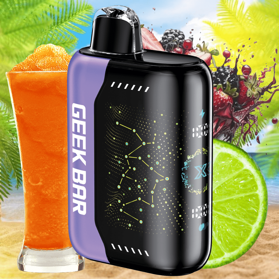 Geek Bar Pulse X 25K puff Disposable Vape - Lime Berry Orange Ice 25000 Puffs / 20mg Vape Superstore  Saskatchewan Canada