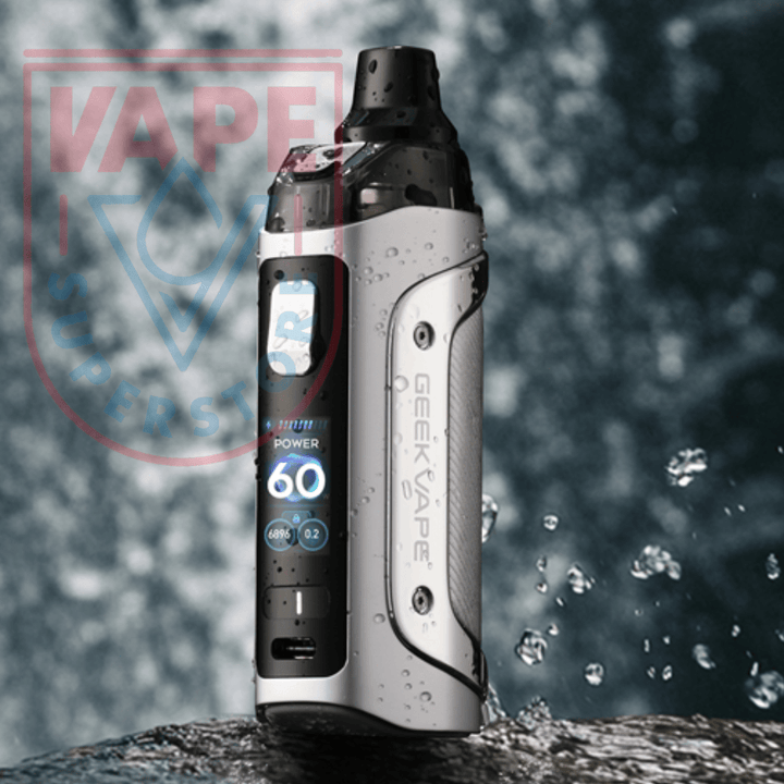 Geekvape Aegis Boost 3 Pod Kit-3000mAh Silver Vape Superstore  Saskatchewan Canada