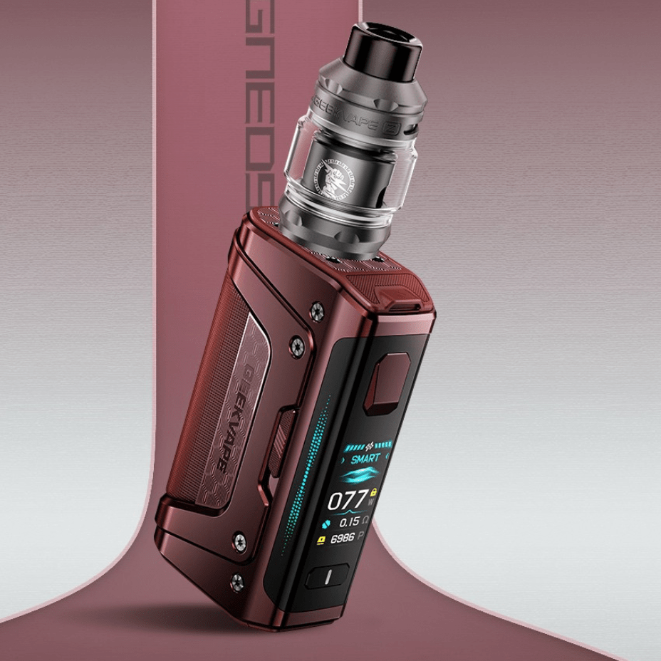 Geekvape Aegis Legend 5 Box Mod Kit-200w Earth Brown Vapexcape Vape and Bong Shop Regina Saskatchewan