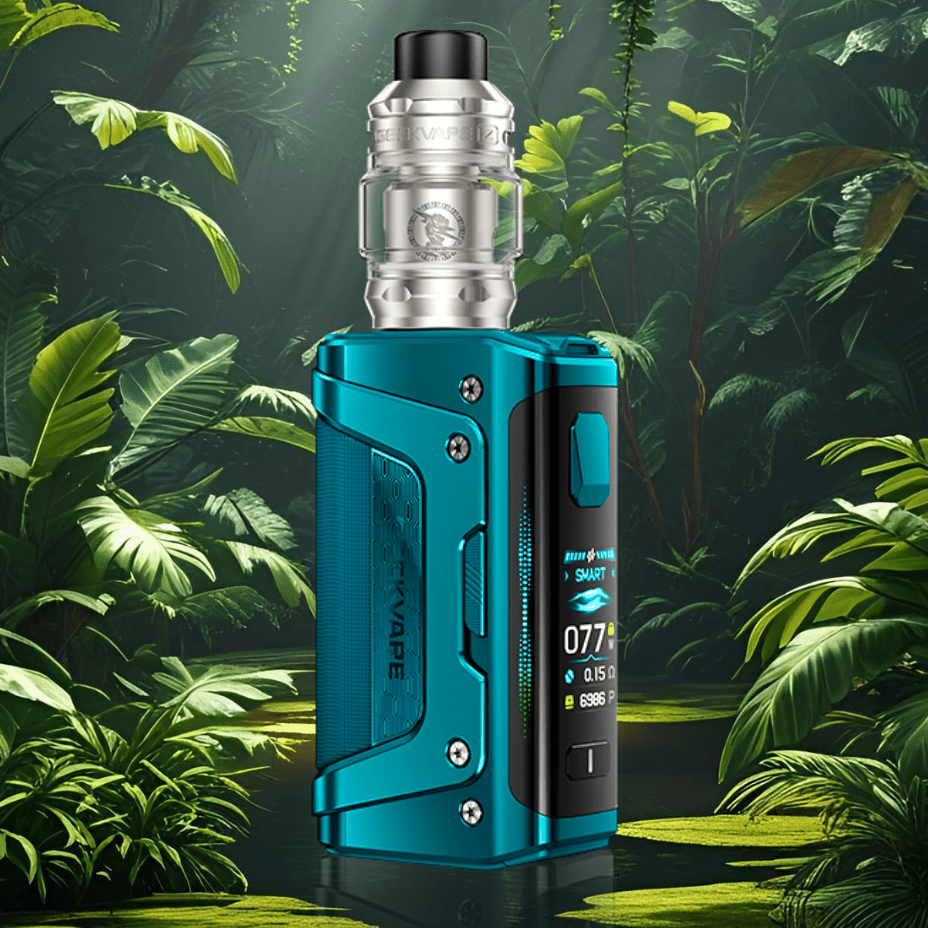 Geekvape Aegis Legend 5 Box Mod Kit-200w Glacier Green Vapexcape Vape and Bong Shop Regina Saskatchewan