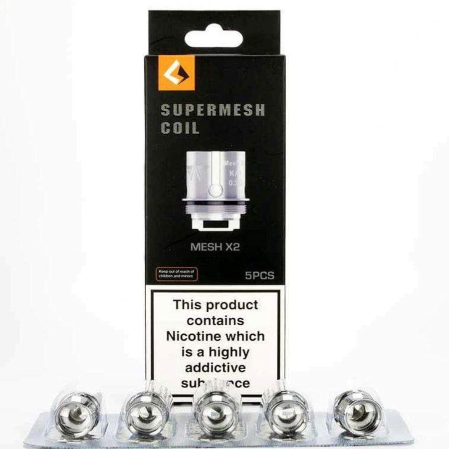 Geekvape Super Mesh Replacement Coils X2 Supermesh 0.3ohm Vape Superstore  Saskatchewan Canada