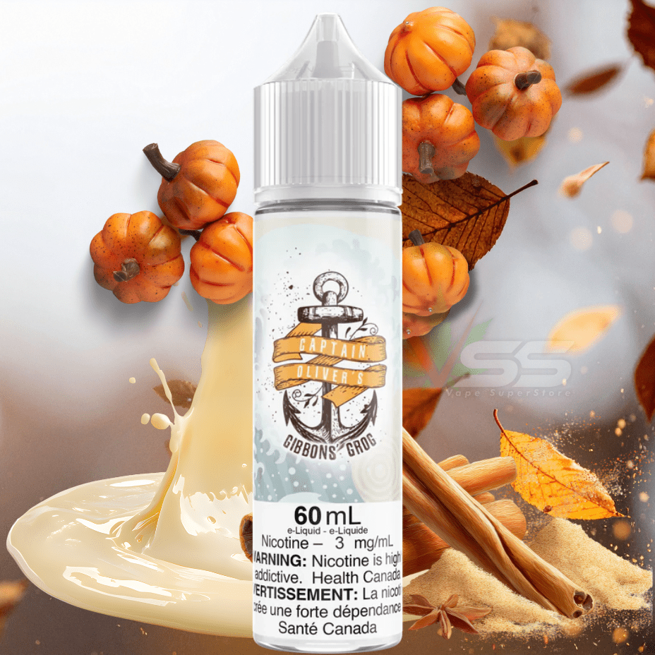 Gibbons Grog by Captain Oliver's E-liquid Vape Superstore  Saskatchewan Canada