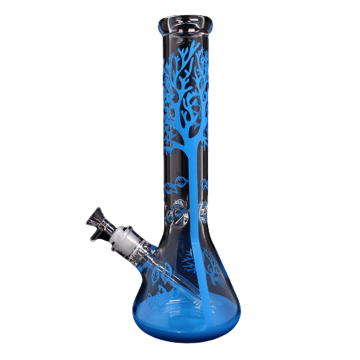 Giving Tree Beaker Bong-14" Green Vape Superstore  Saskatchewan Canada