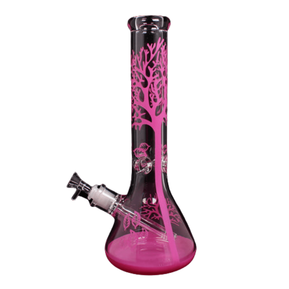 Giving Tree Beaker Bong-14" Green Vape Superstore  Saskatchewan Canada