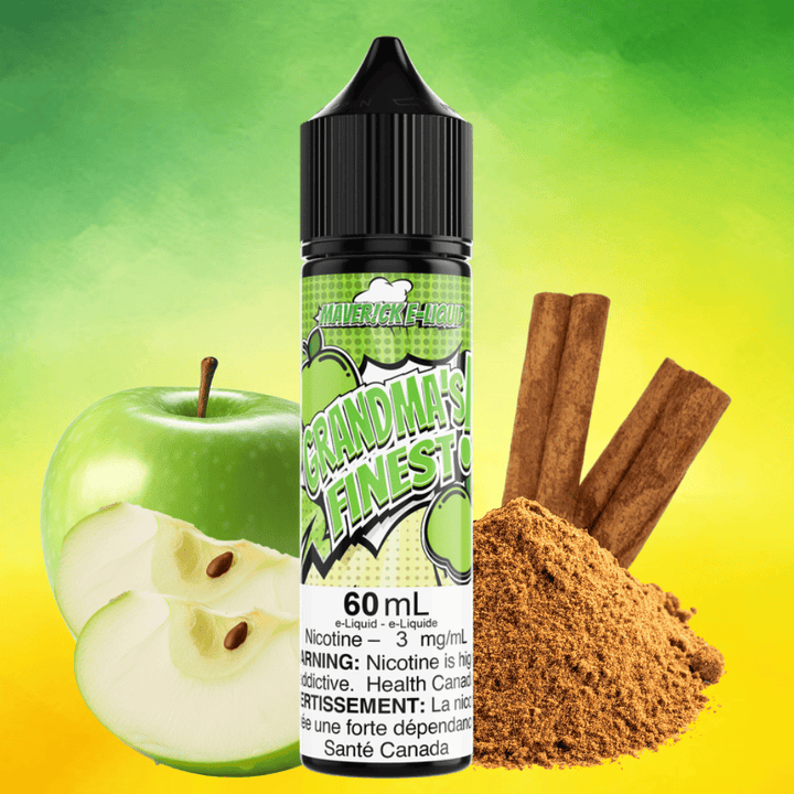 Grandmas Finest by Maverick E-Liquid 60ml / 3mg Vape Superstore  Saskatchewan Canada