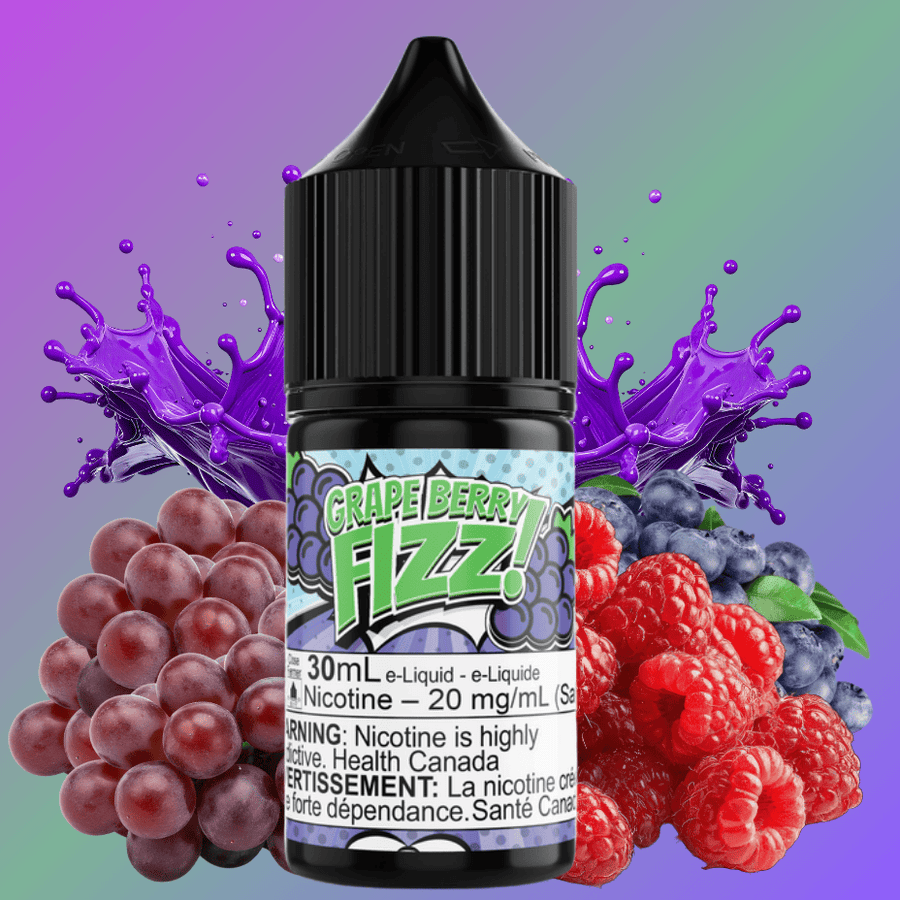 Grape Berry Fizz Salt by Maverick E-Liquid 30ml / 12mg Vape Superstore  Saskatchewan Canada