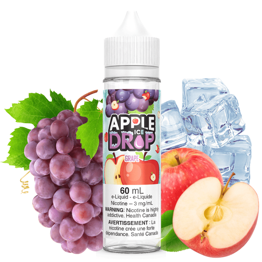 Grape Ice by Apple Drop E-Liquid 0mg / 60ml Vapexcape Vape and Bong Shop Regina Saskatchewan