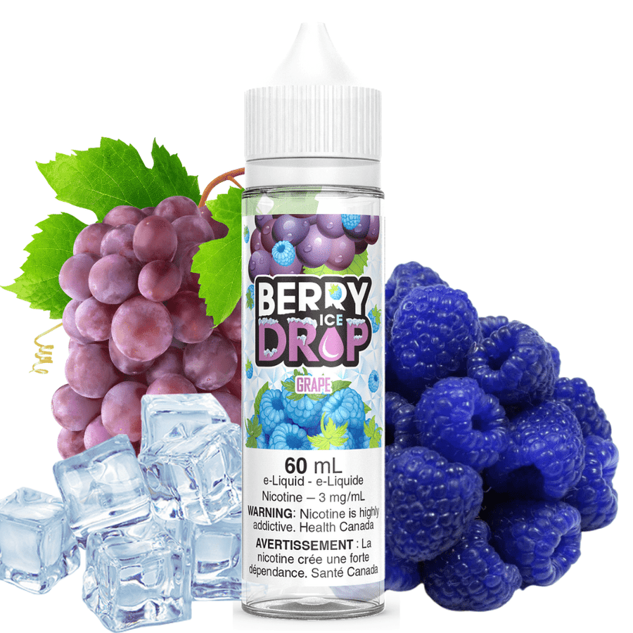 Grape Ice by Berry Drop E-Liquid 60mL / 0mg Vapexcape Vape and Bong Shop Regina Saskatchewan
