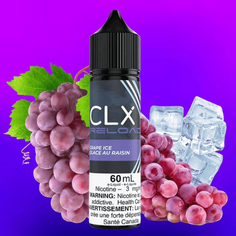 Grape Ice by CLX E-Liquid Vape Superstore  Saskatchewan Canada