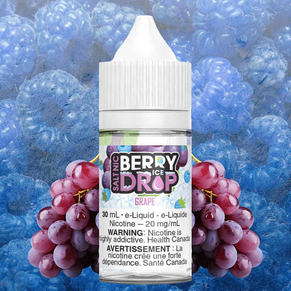 Grape Ice Salt by Berry Drop E-Liquid Vape Superstore  Saskatchewan Canada