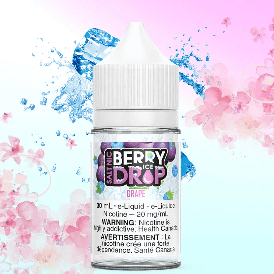 Grape Ice Salt by Berry Drop E-Liquid Vape Superstore  Saskatchewan Canada