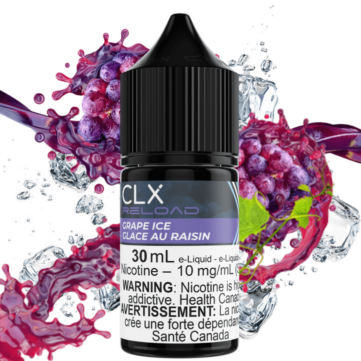 Grape Ice Salt by CLX Reload E-Liquid Vape Superstore  Saskatchewan Canada