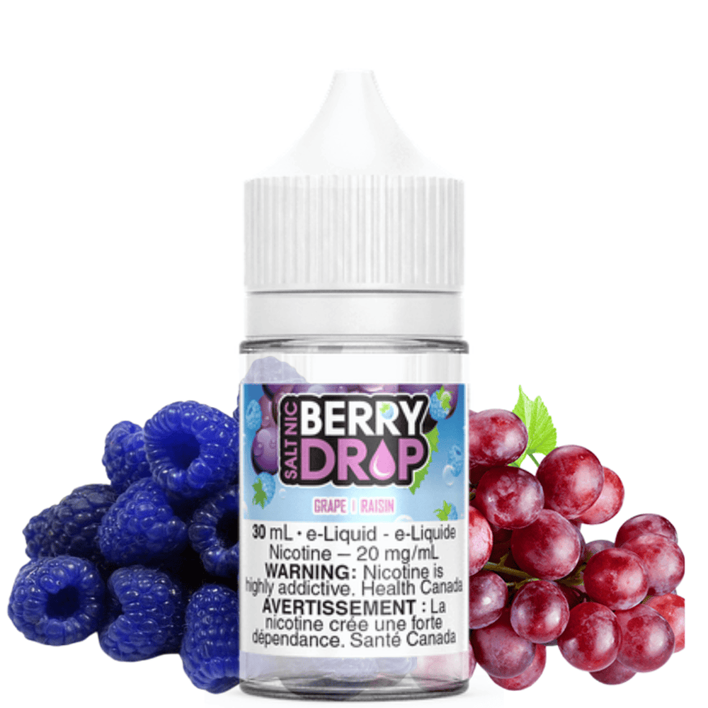 Grape Salt by Berry Drop E-Liquid 30mL / 12mg Vape Superstore  Saskatchewan Canada