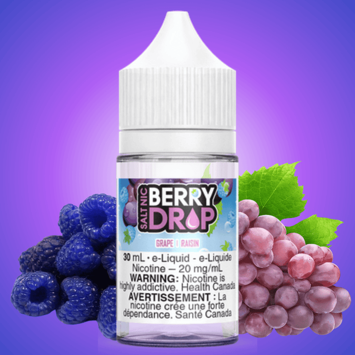 Grape Salt by Berry Drop E-Liquid 30mL / 12mg Vape Superstore  Saskatchewan Canada