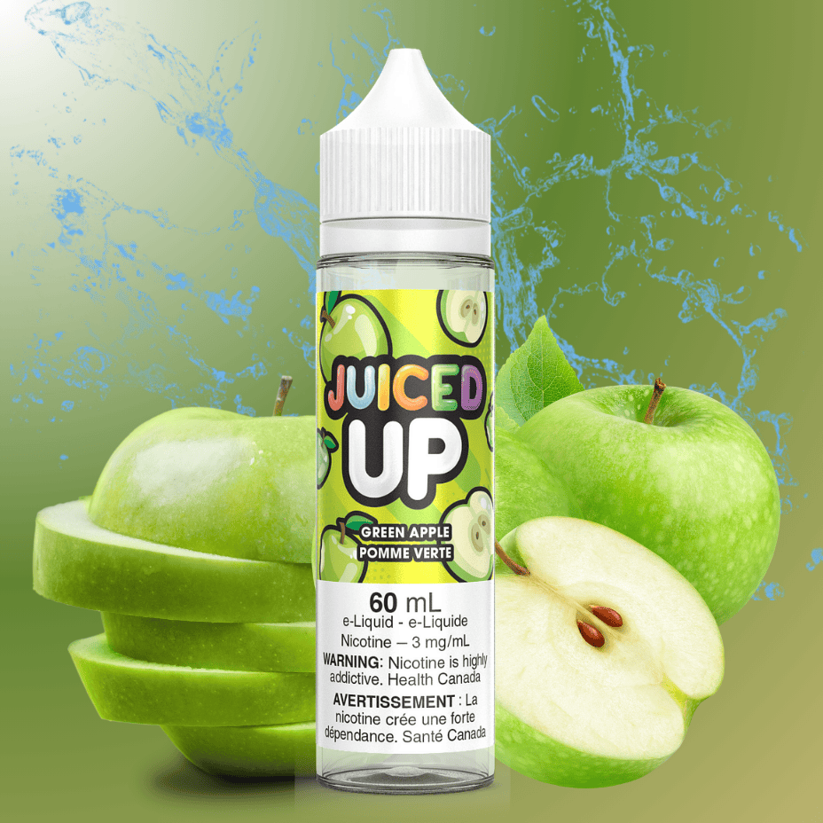 Green Apple by Juiced Up E-Liquid 3mg Vape Superstore  Saskatchewan Canada