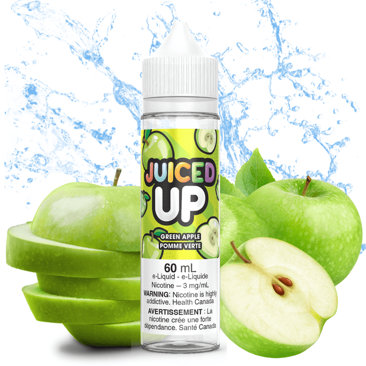 Green Apple by Juiced Up E-Liquid 3mg Vape Superstore  Saskatchewan Canada