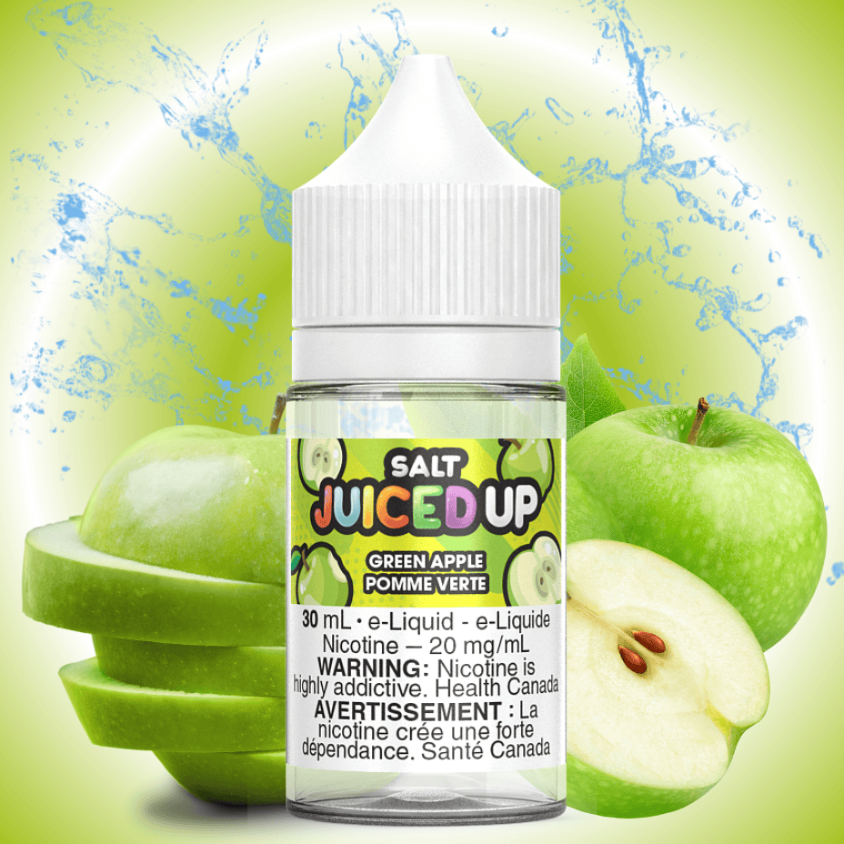 Green Apple Salt by Juiced Up E-Liquid 12mg Vape Superstore  Saskatchewan Canada