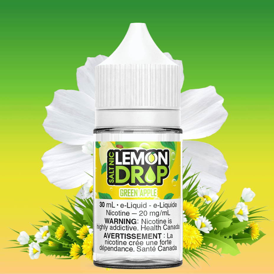 Green Apple Salt By Lemon Drop E-Liquid Vape Superstore  Saskatchewan Canada
