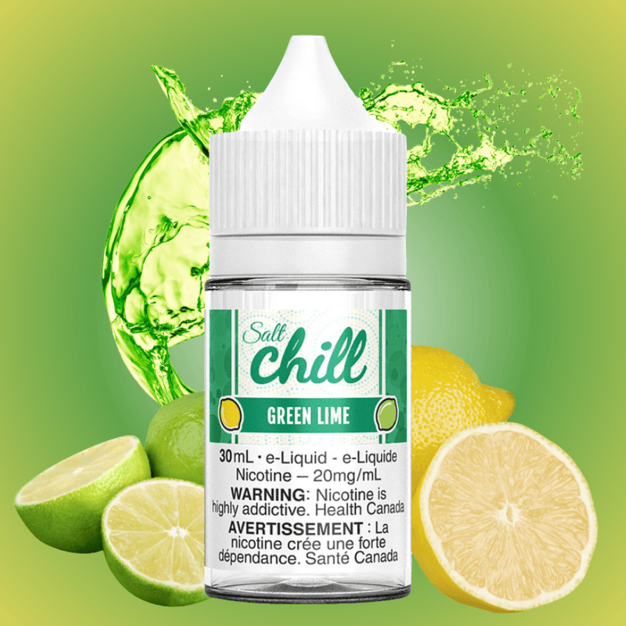 Green Lime Salt By Chill E-Liquids 12mg Vape Superstore  Saskatchewan Canada