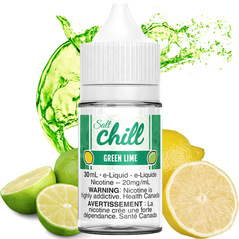 Green Lime Salt By Chill E-Liquids Vape Superstore  Saskatchewan Canada