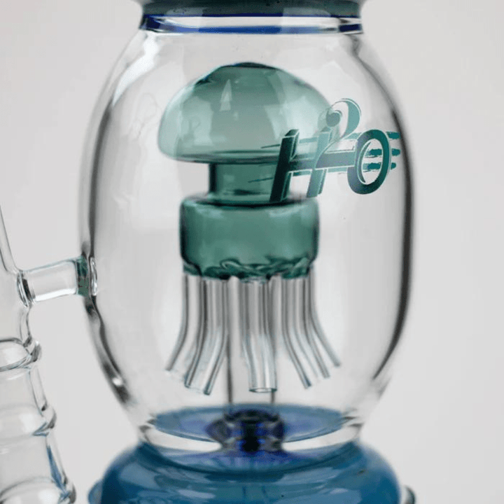 H2o Jelly Fish 7mm Percolator Bong-16" Vape Superstore  Saskatchewan Canada