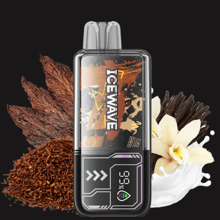Icewave X8500 Disposable Vape-Vanilla Casta Tobacco 8500 Puffs / 20mg Vapexcape Vape and Bong Shop Regina Saskatchewan