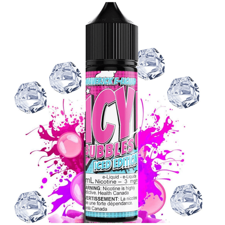 Icy Bubbles by Maverick E-Liquid 60ml / 3mg Vape Superstore  Saskatchewan Canada