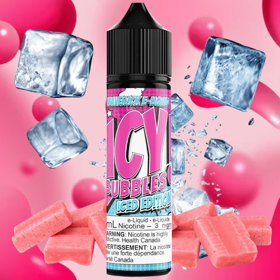 Icy Bubbles by Maverick E-Liquid Vape Superstore  Saskatchewan Canada