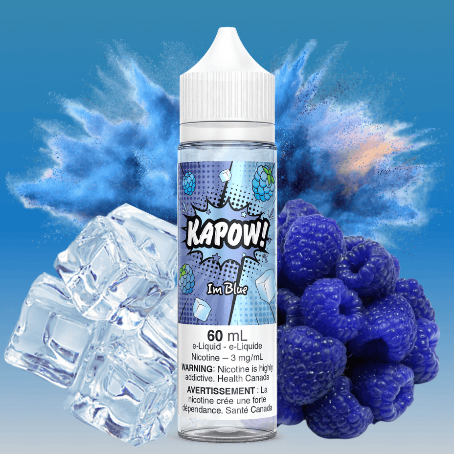 Im Blue by Kapow E-Liquid 60ml / 3mg Vape Superstore  Saskatchewan Canada