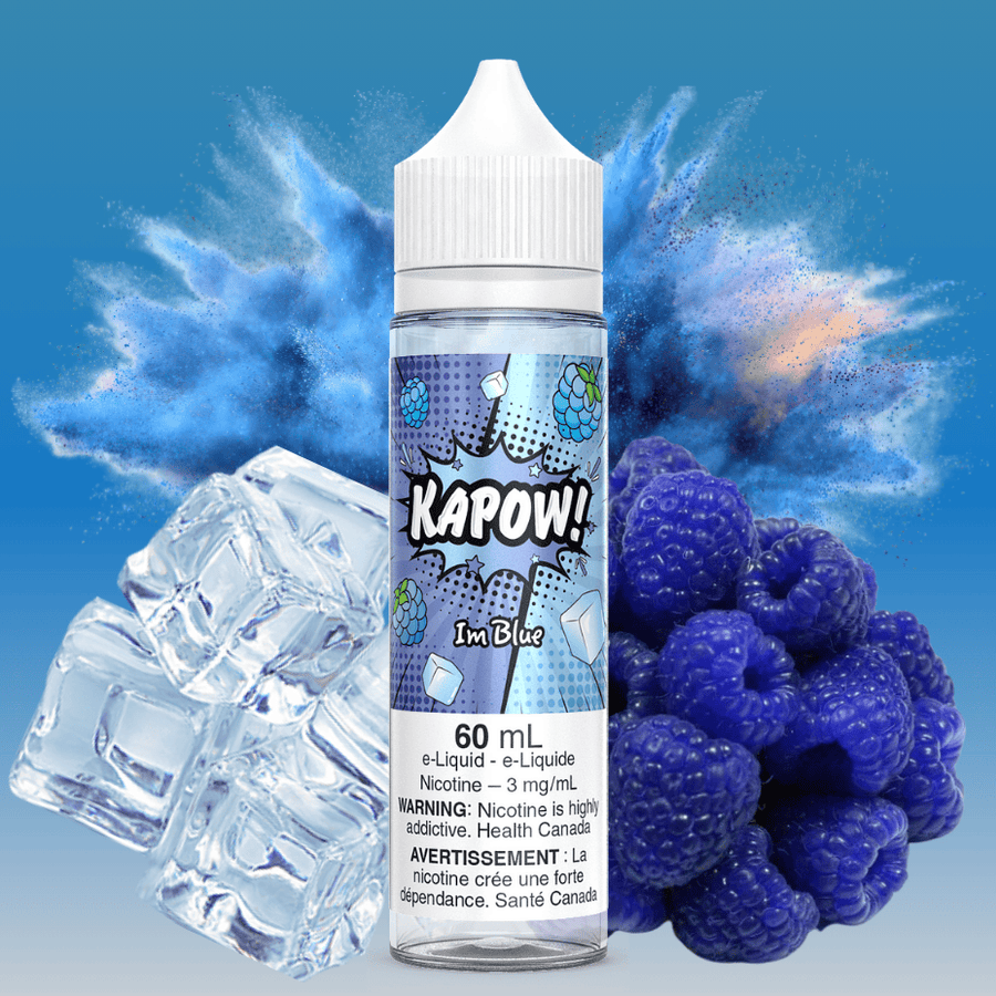 Im Blue by Kapow E-Liquid 60ml / 3mg Vape Superstore  Saskatchewan Canada
