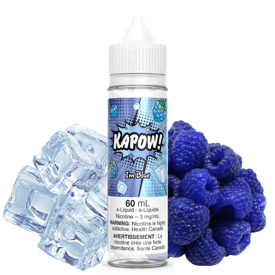 Im Blue by Kapow E-Liquid 60ml / 3mg Vape Superstore  Saskatchewan Canada