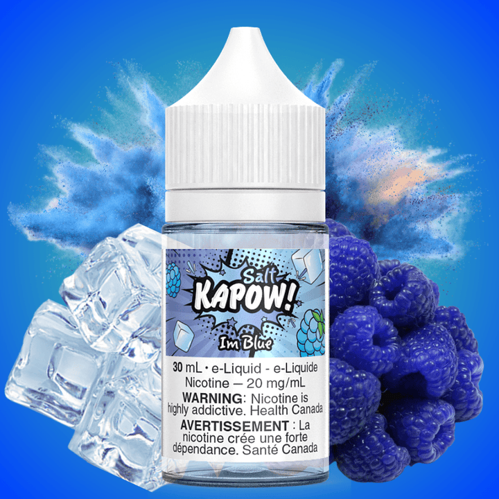 Im Blue Salt by Kapow E-liquid 30ml / 12mg Vape Superstore  Saskatchewan Canada