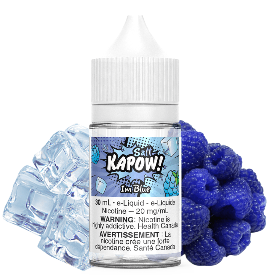 Im Blue Salt by Kapow E-liquid 30ml / 12mg Vape Superstore  Saskatchewan Canada