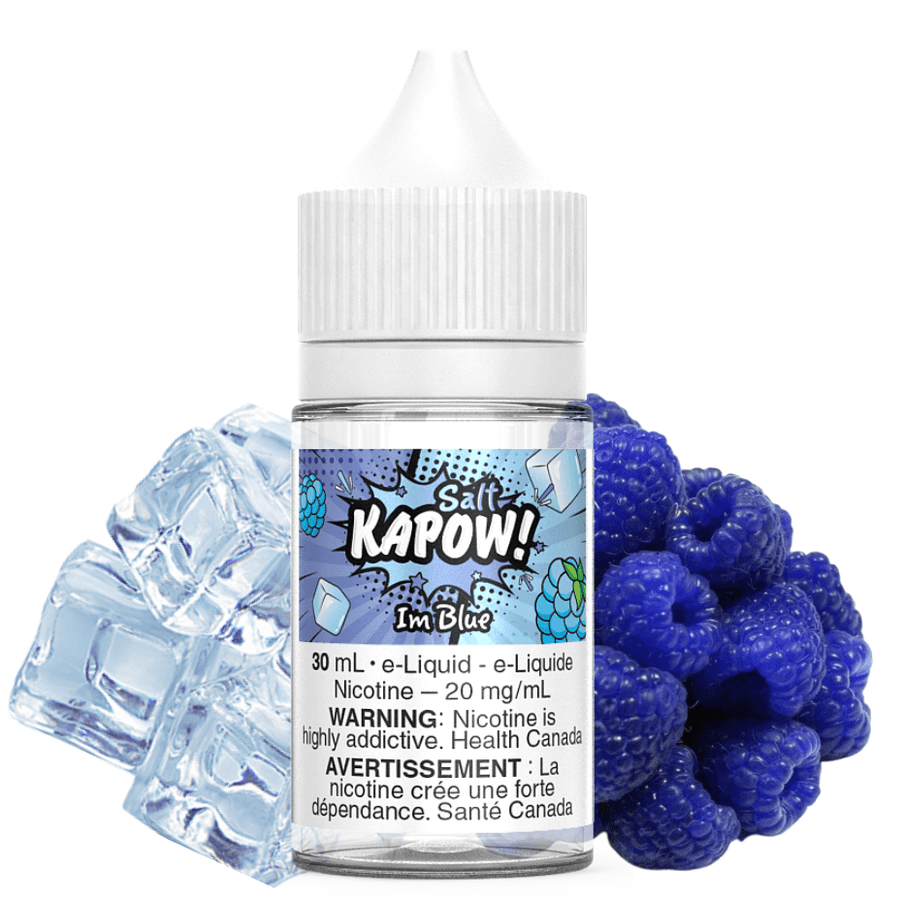 Im Blue Salt by Kapow E-liquid 30ml / 12mg Vape Superstore  Saskatchewan Canada