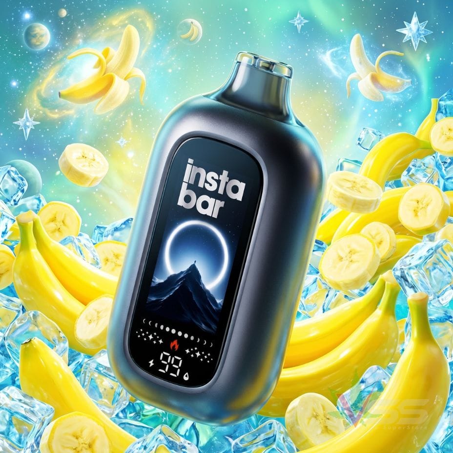Insta Bar 120K Disposable Vape - Banana Ice 120000 / 20mg Vape Superstore  Saskatchewan Canada
