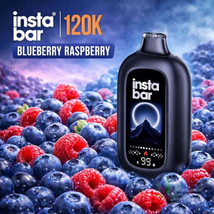 Insta Bar 120K Disposable Vape - Blueberry Raspberry 120000 / 20mg Vape Superstore  Saskatchewan Canada