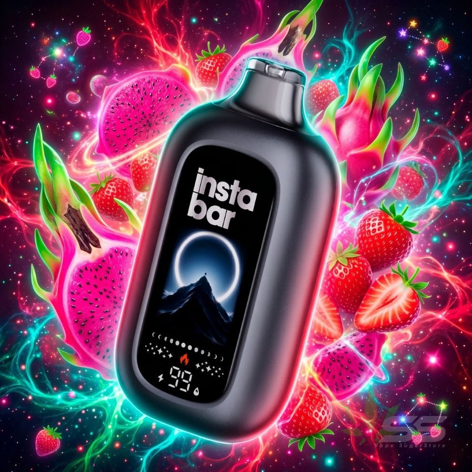 Insta Bar 120K Disposable Vape - Dragonfruit Strawberry 120000 / 20mg Vape Superstore  Saskatchewan Canada