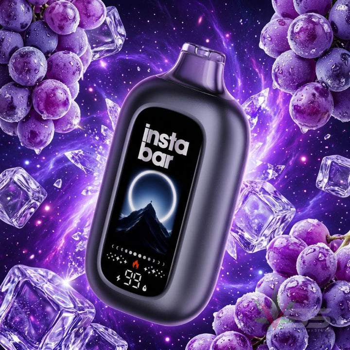 Insta Bar 120K Disposable Vape - Grape Ice 120000 / 20mg Vape Superstore  Saskatchewan Canada