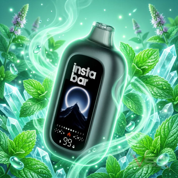 Insta Bar 120K Disposable Vape - Mint 120000 / 20mg Vape Superstore  Saskatchewan Canada
