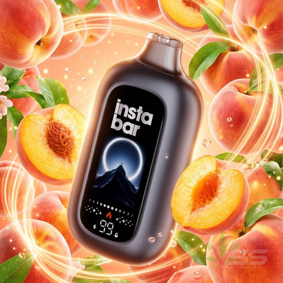 Insta Bar 120K Disposable Vape - Peach G 120000 / 20mg Vape Superstore  Saskatchewan Canada