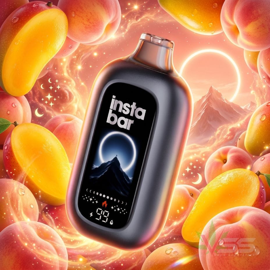 Insta Bar 80K Disposable Vape - Peach Mango Ice 120000 / 20mg Vape Superstore  Saskatchewan Canada